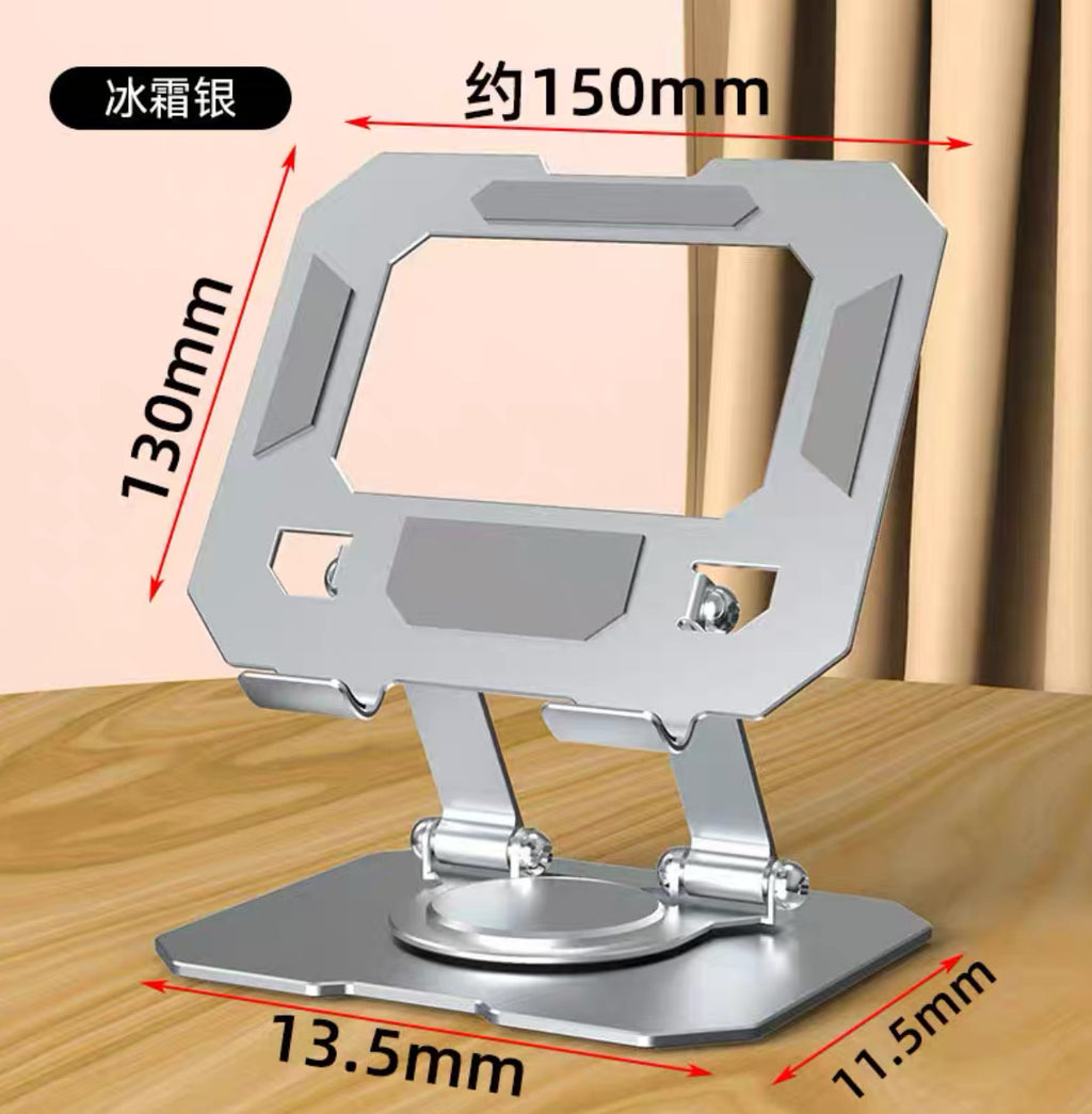 Laptop Stand Heat Dissipation  Height Adjustable Suspended Foldable  Portable Support Stand  2 In 1 Stand For Tablets